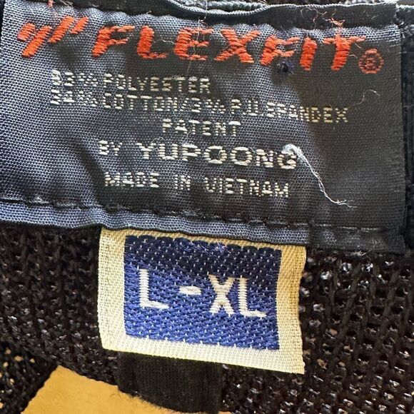 Travis Mathew Brown-Black-Red-Gray-White Baseball Cap with Logo Size Large-XL - Picture 2 of 7